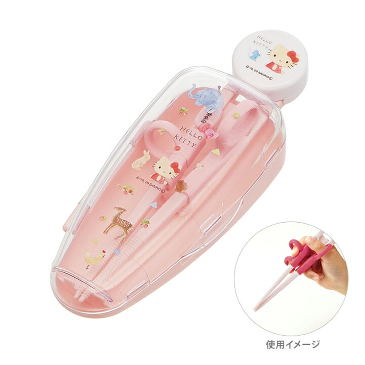 現貨🇯🇵Skater 兒童三階段學習筷子 -Hello Kitty