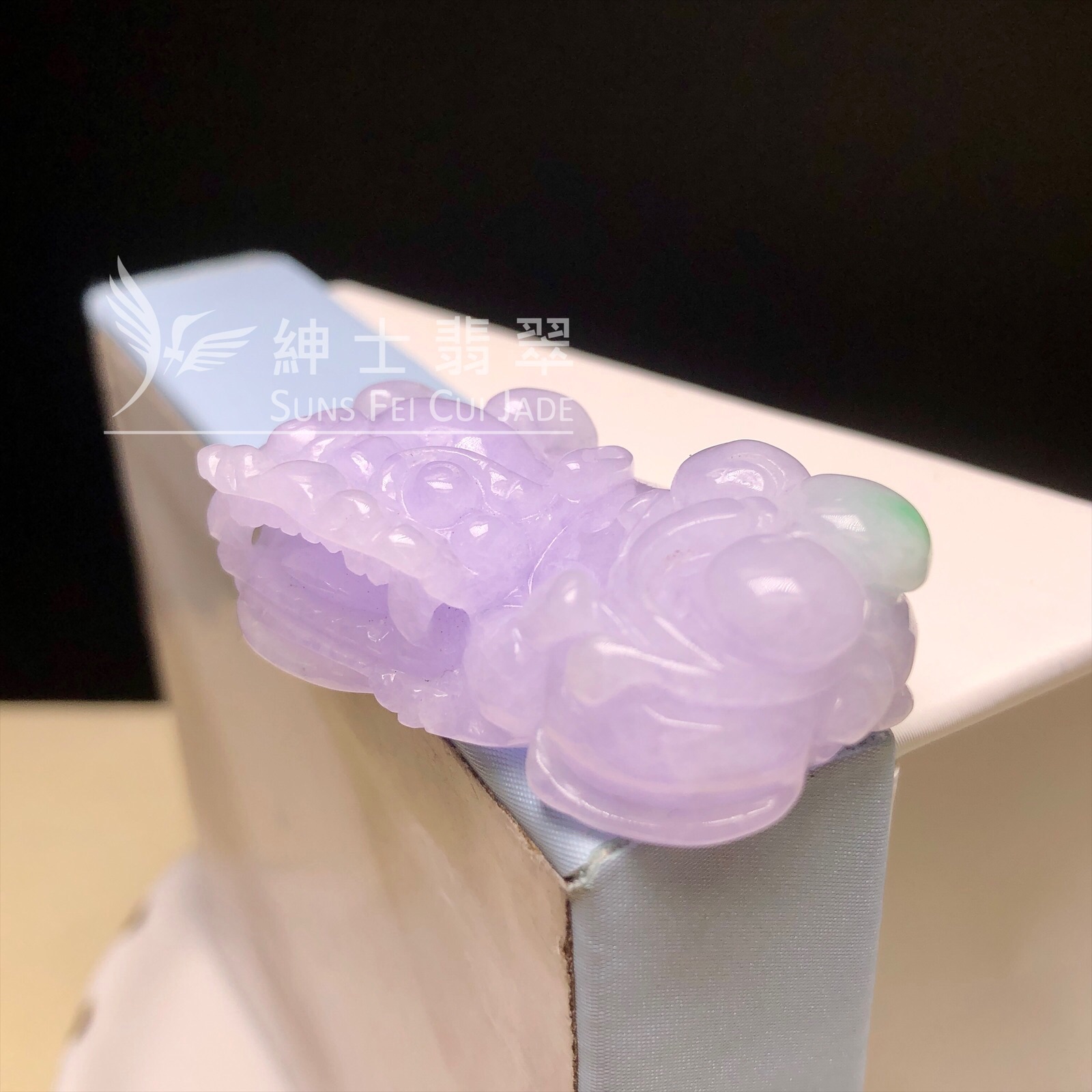 #B08761 紫羅蘭飄翠貔貅