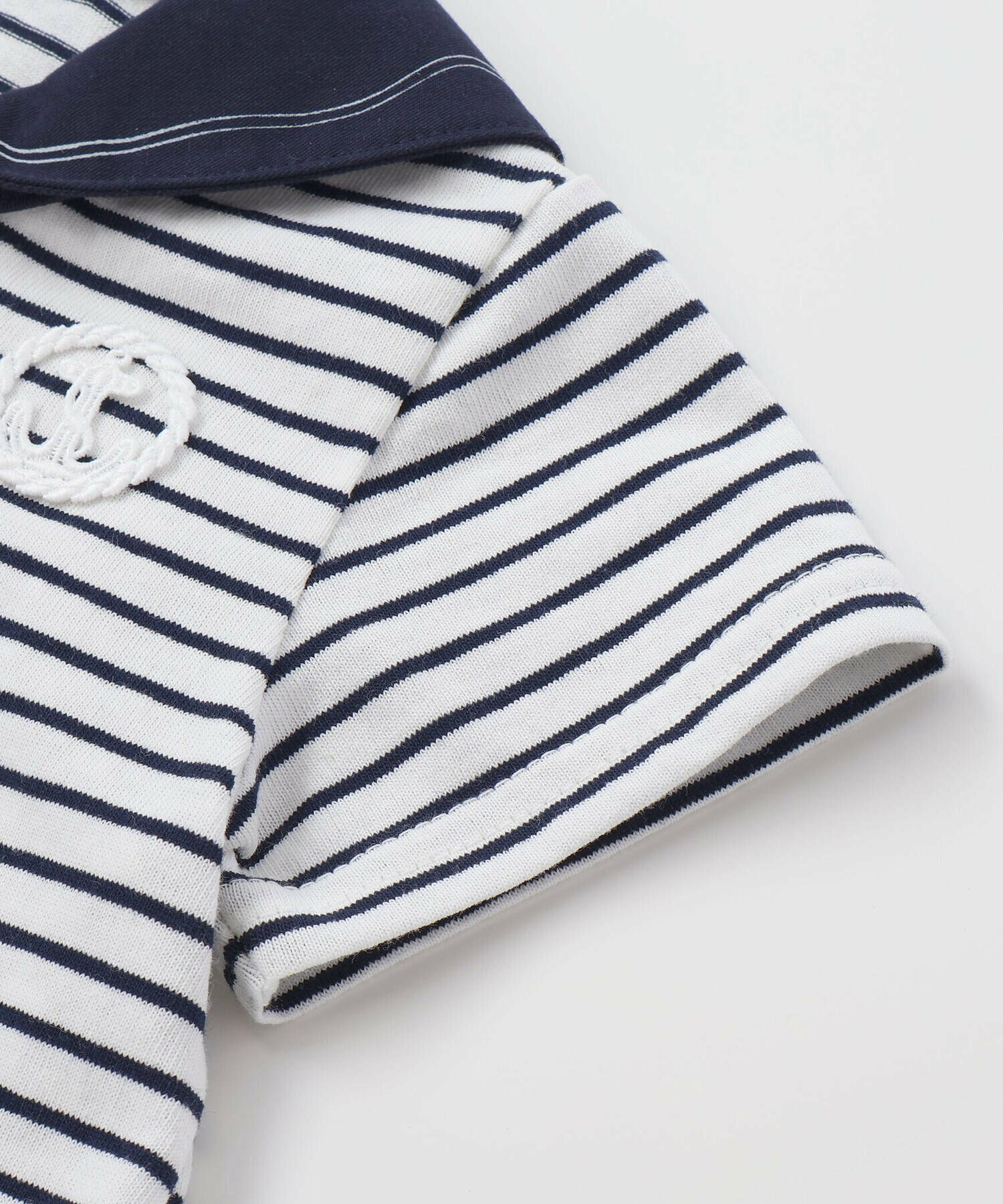 🇯🇵預訂 日本直送🇯🇵Slap Slip Baby兩色海洋風水手領短袖連身服