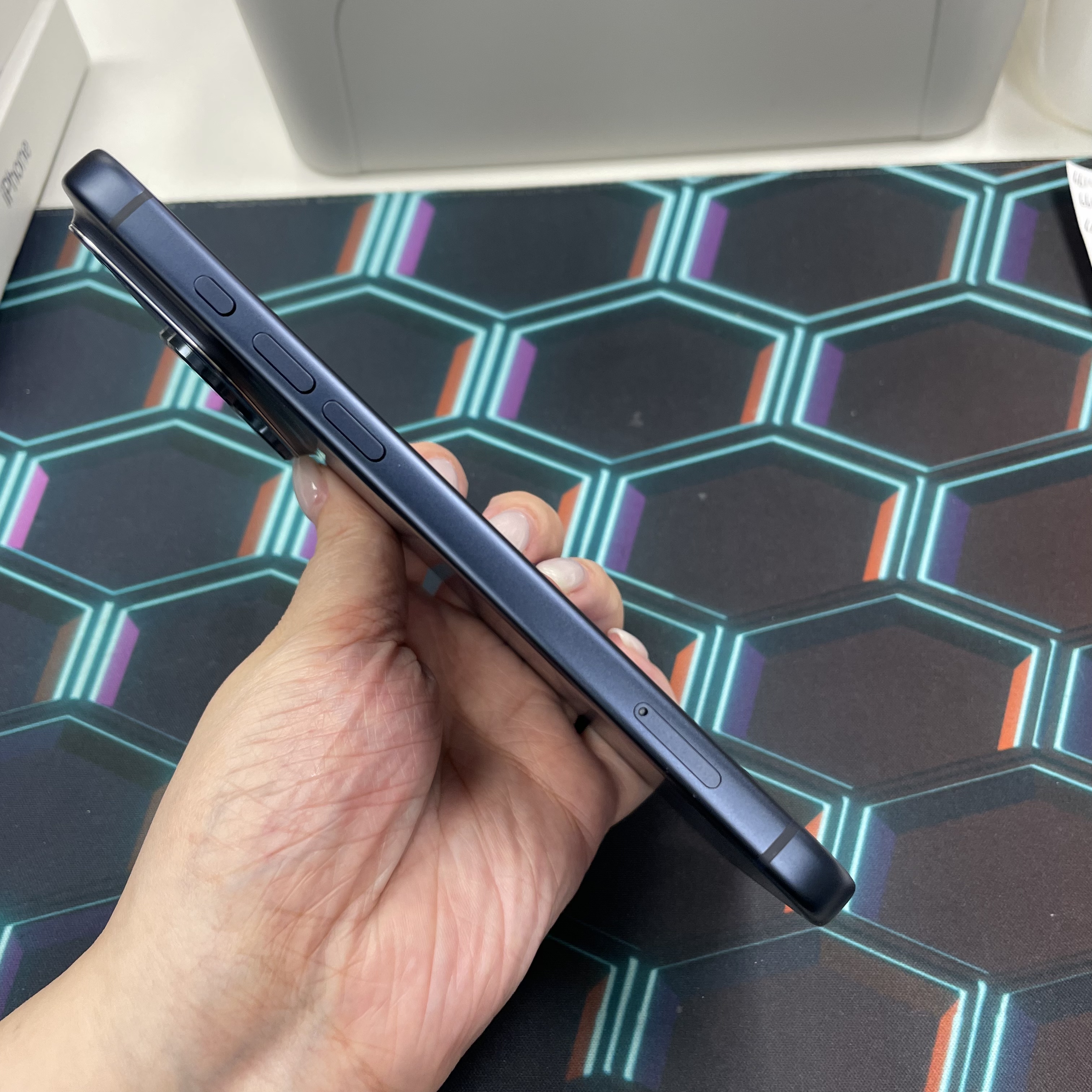 *6623 17 Pro max 完美機 256GB 電100 藍色 blue
