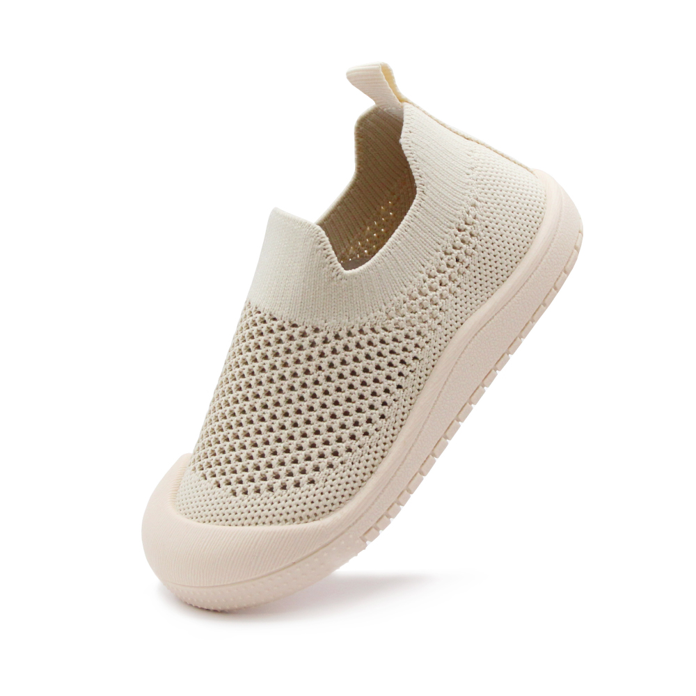 Koongs Koongs Airy Wave Aqua Mesh slip-on (Milk Tea)