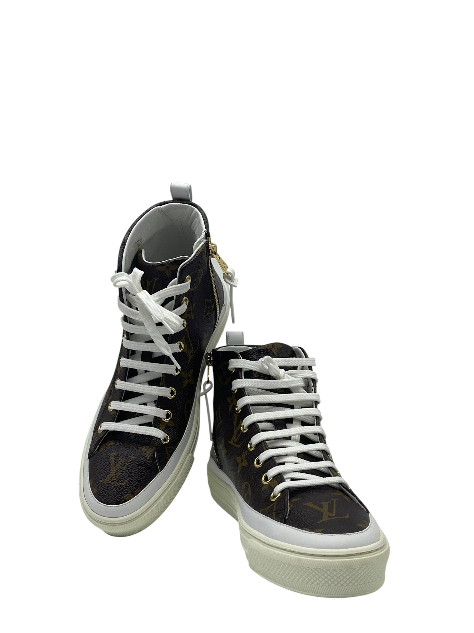 Pre-Owned LV Stellar Monogram High Top Sneakers / Product Code: 26052403