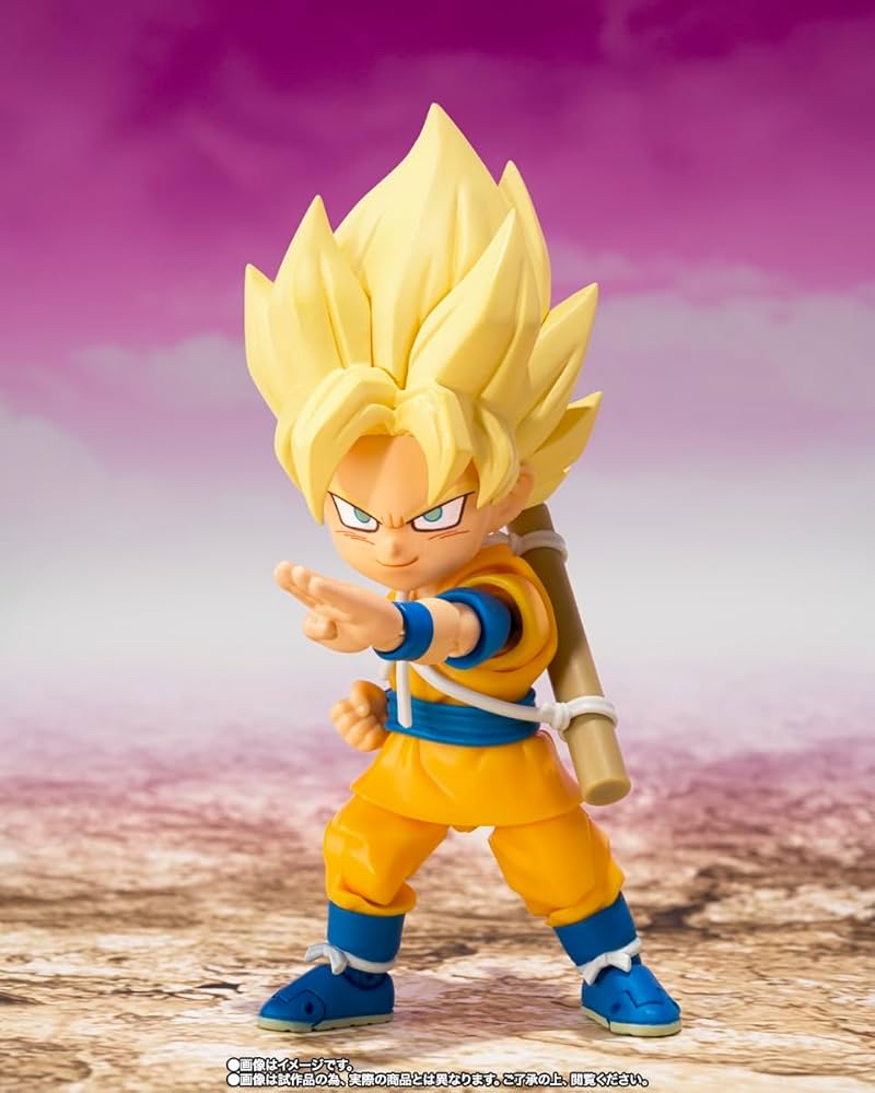  《魂商店限定》 S.H.Figuarts 超級撒亞人 孫悟空(mini) DAIMA 龍珠大魔 SHF 可動figure