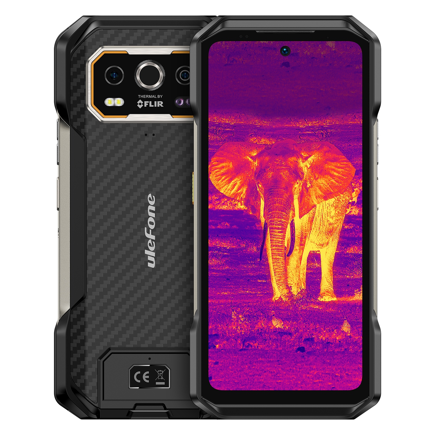 Ulefone Armor 27T + | 12GB/256GB 6.78吋 120Hz 10600mAh FLIR Lepton® 3.5熱感 夜視 三卡槽 三防手機 Rugged Phone