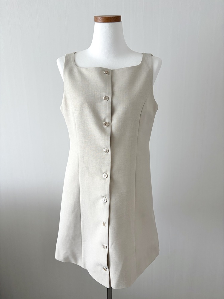 The Classic Button-Front Dress