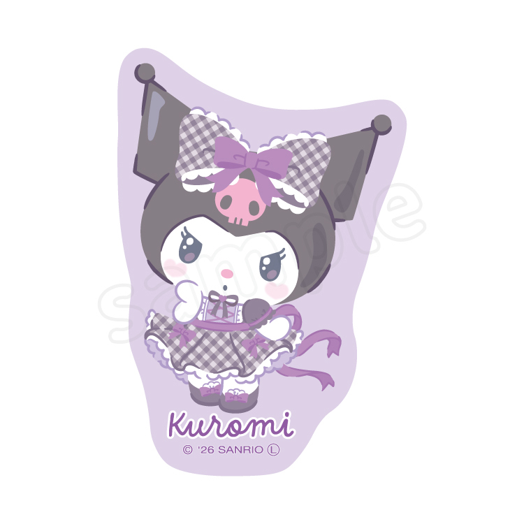 🎀【預訂】 Sanrio sweetie 2 貼紙 - Kuromi