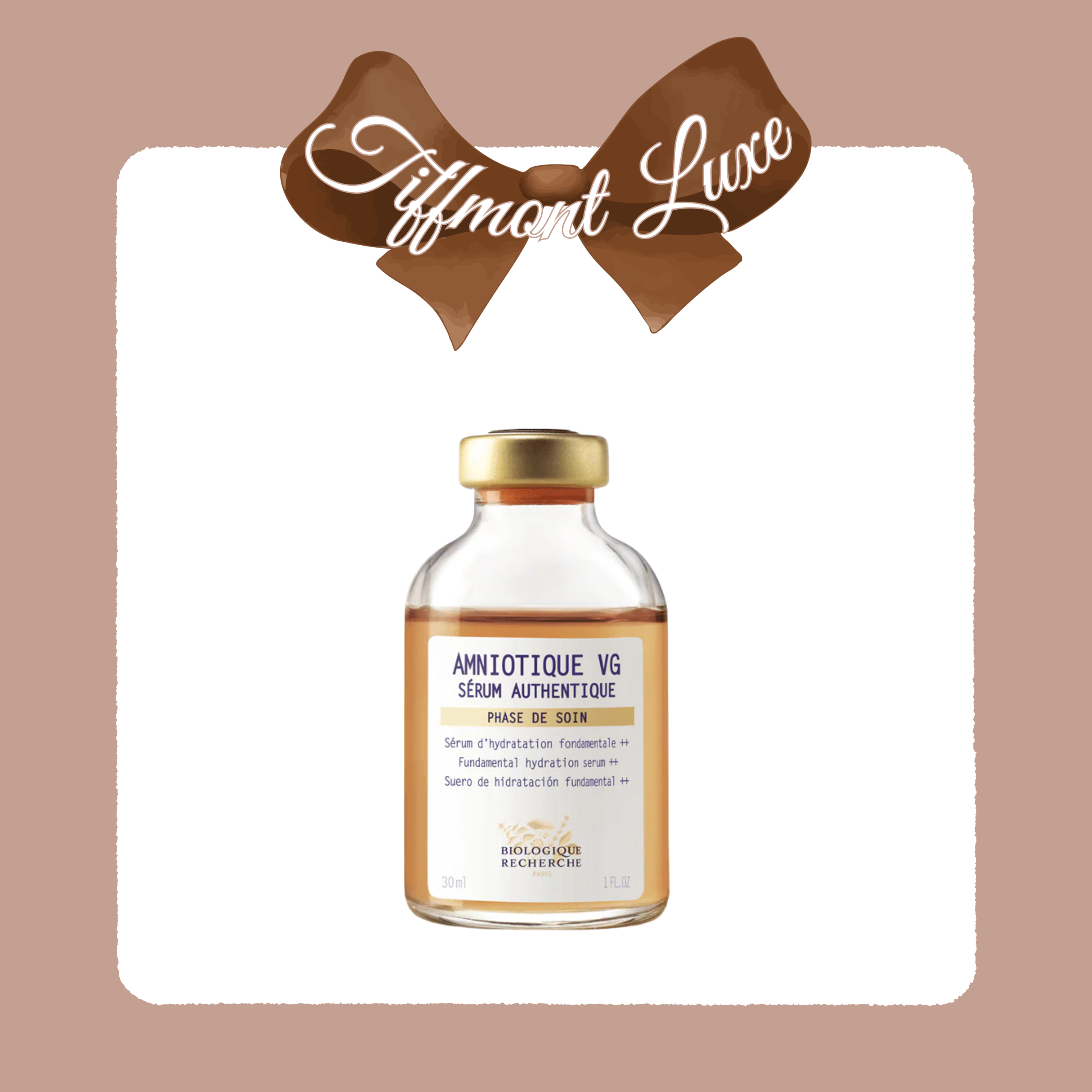 Biologique Recherche 中層補水滋養精華原液 AMNIOTIQUE BR