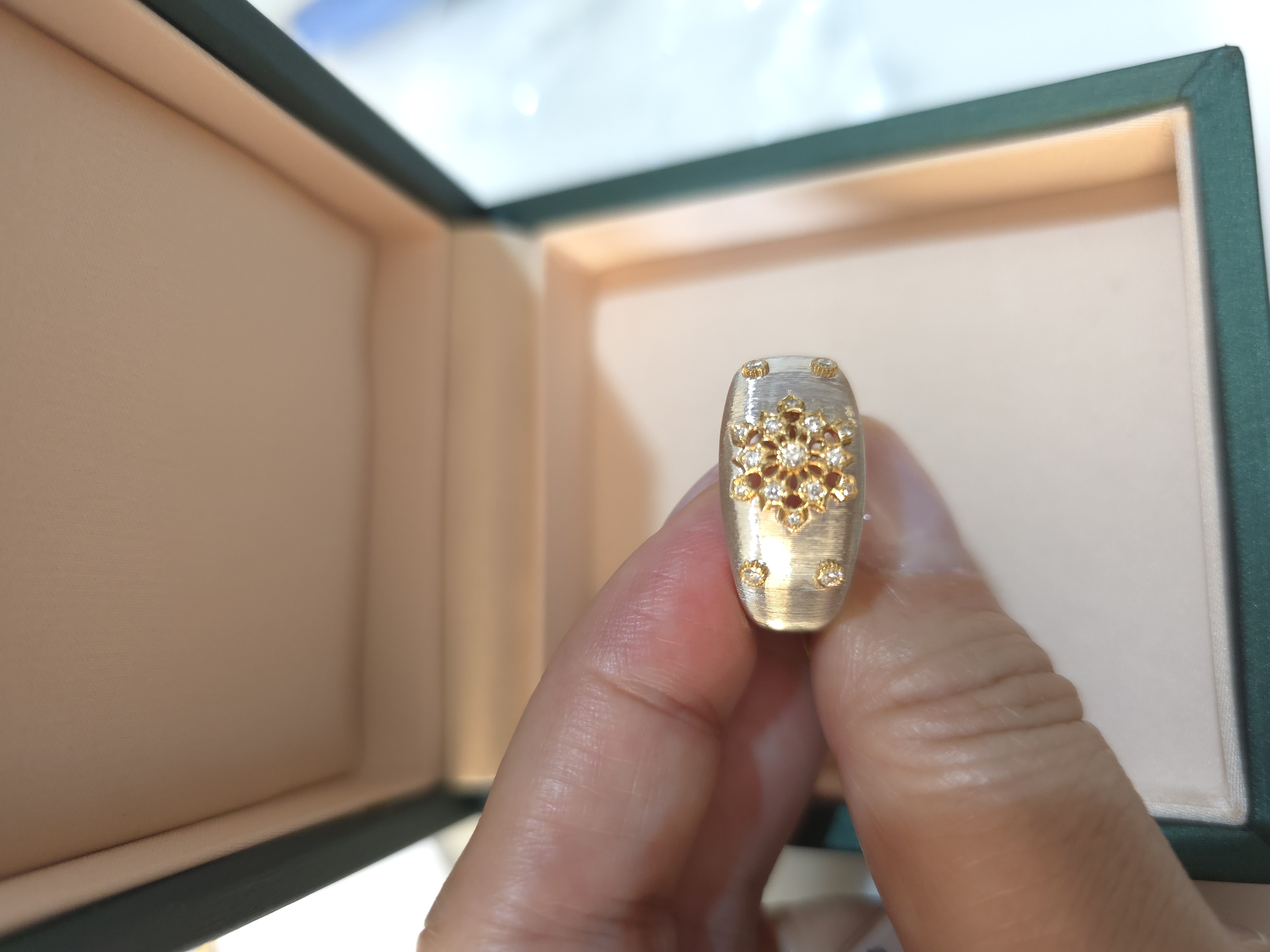 18K布契拉提鑽石戒指 D0.15 G5.75 S17