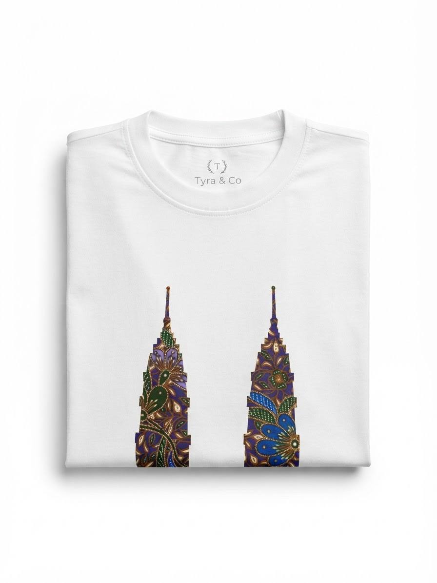 TS5330 - KLCC Twin Towers Batik T-Shirt 