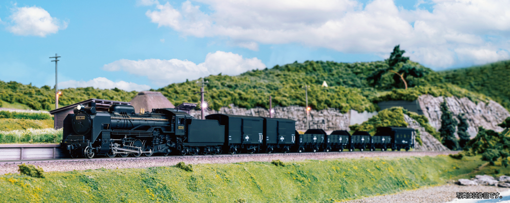 Kato HO D51 日本蒸汽機關車 DCC數碼連功能性頭尾燈