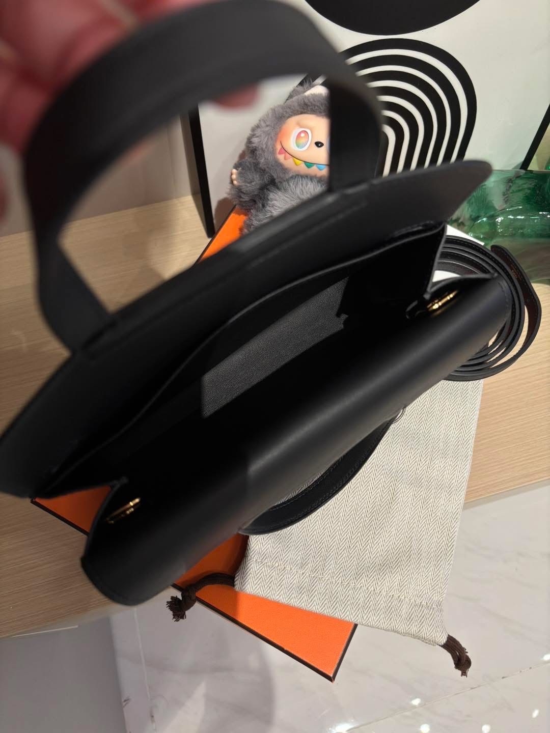 Hermes mini halzan,黑金 STAMP K 100%Authentic,99%new ✅專門店收據✅防塵袋✅box