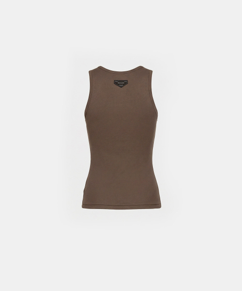 BS Cotton Jersey Classic Tank - Brown