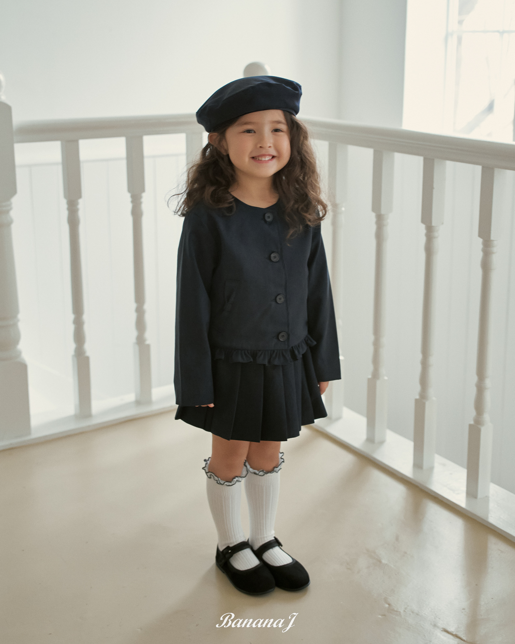 Ruffle Cardigan /  百摺短裙