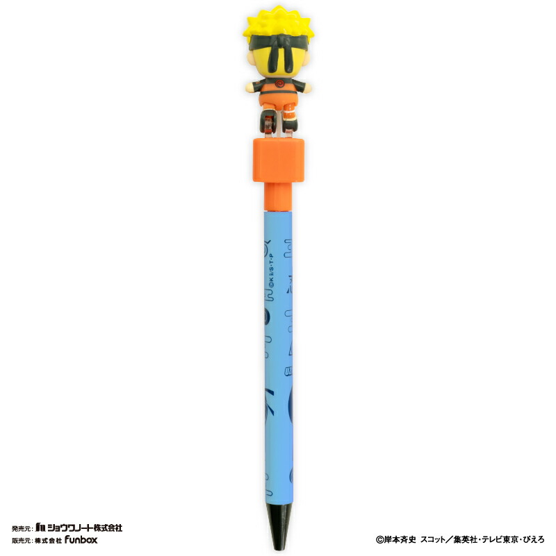 現貨｜NARUTO 火影忍者 Funbox 日本製 0.7mm 黑色原子筆 (按制會火影走) 74900901