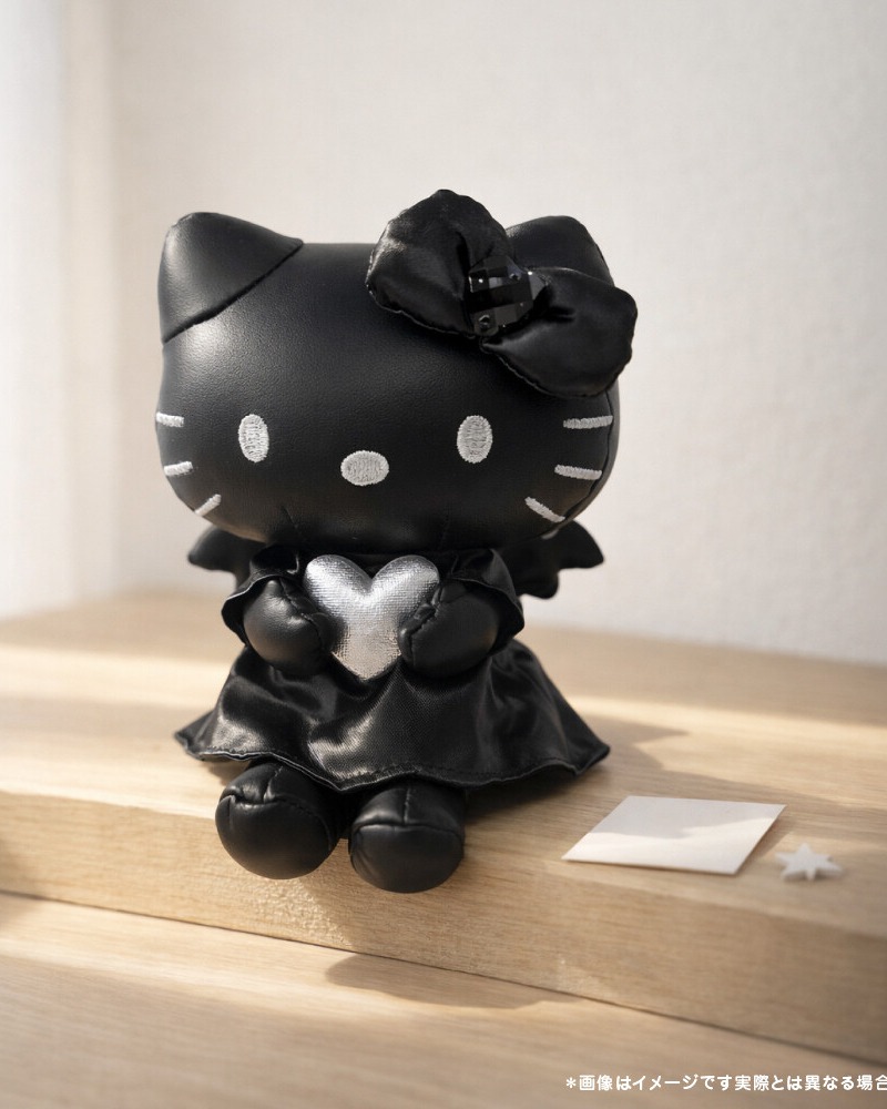 預訂 | 日本Hello Kitty 黑銀天使公仔掛件系列