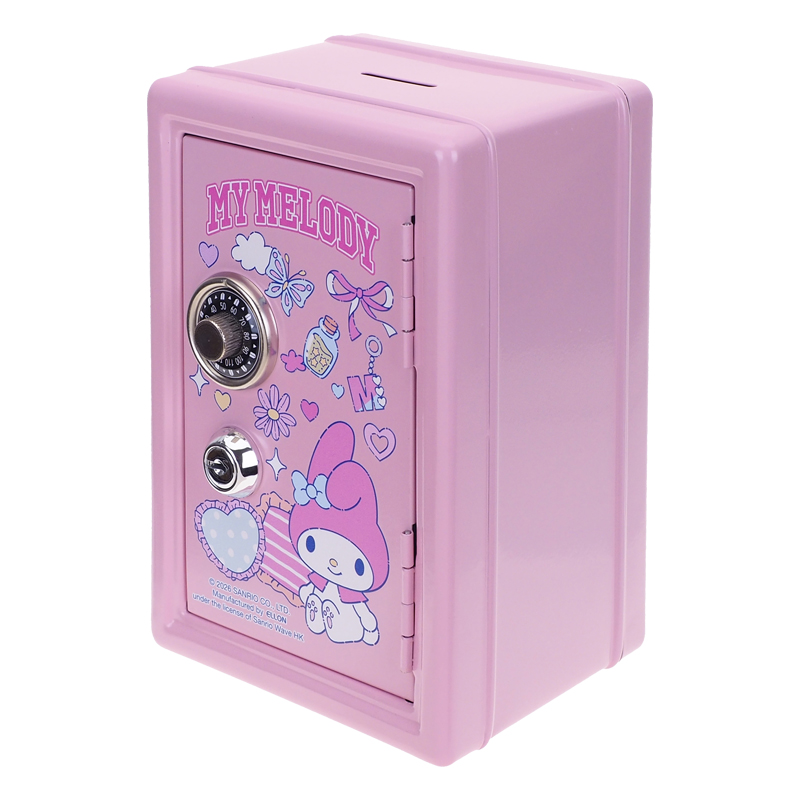 My Melody Metal Safe Bank (Double Lock) 直身夾萬