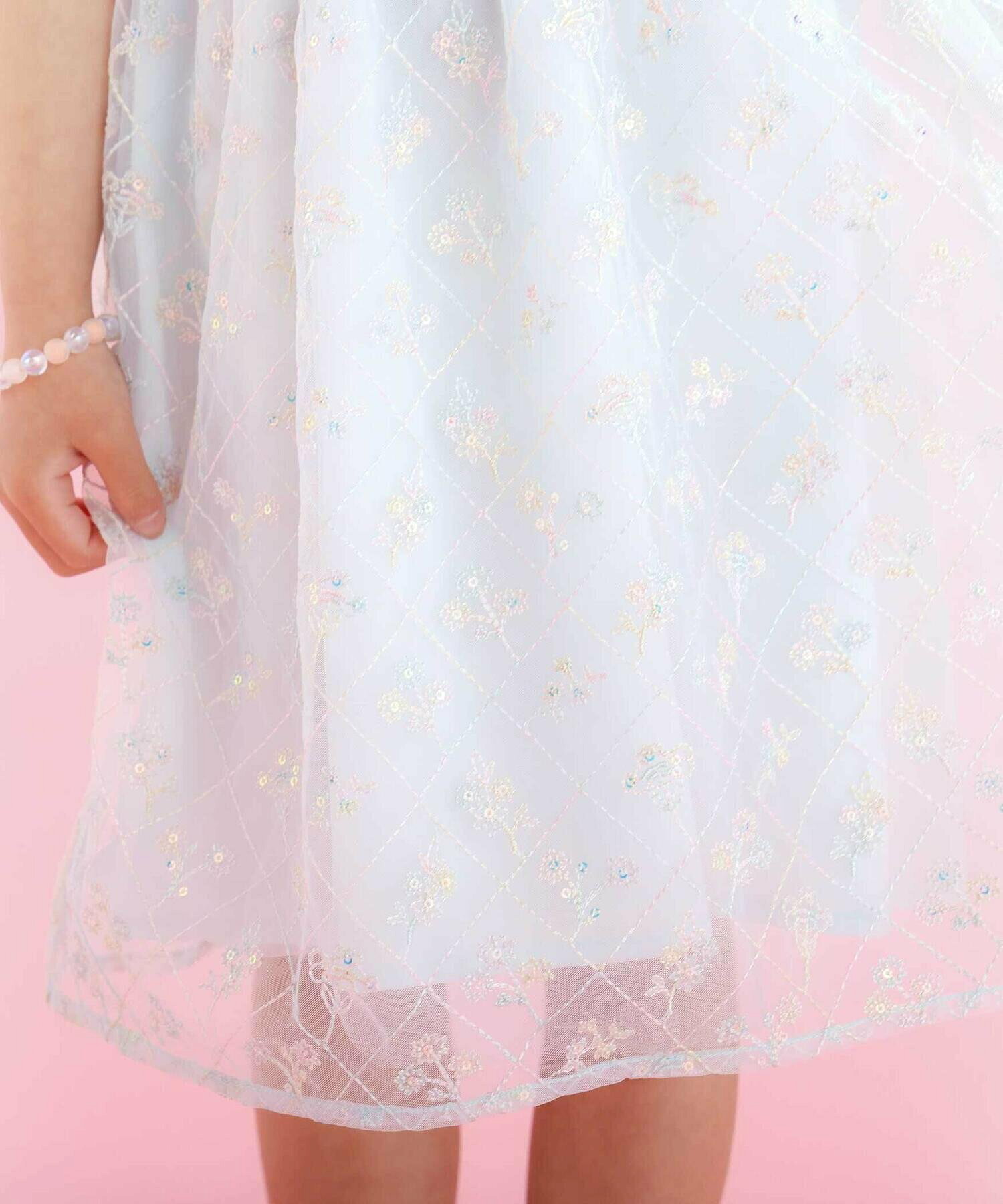 🆕【⭐訂購⭐】🇯🇵 日本直送 🌀🇯🇵 日本直送🇯🇵 亮片 薄紗 蕾絲針織 #公主連身裙［2款選］🌀 [ELCA-0110][260403]