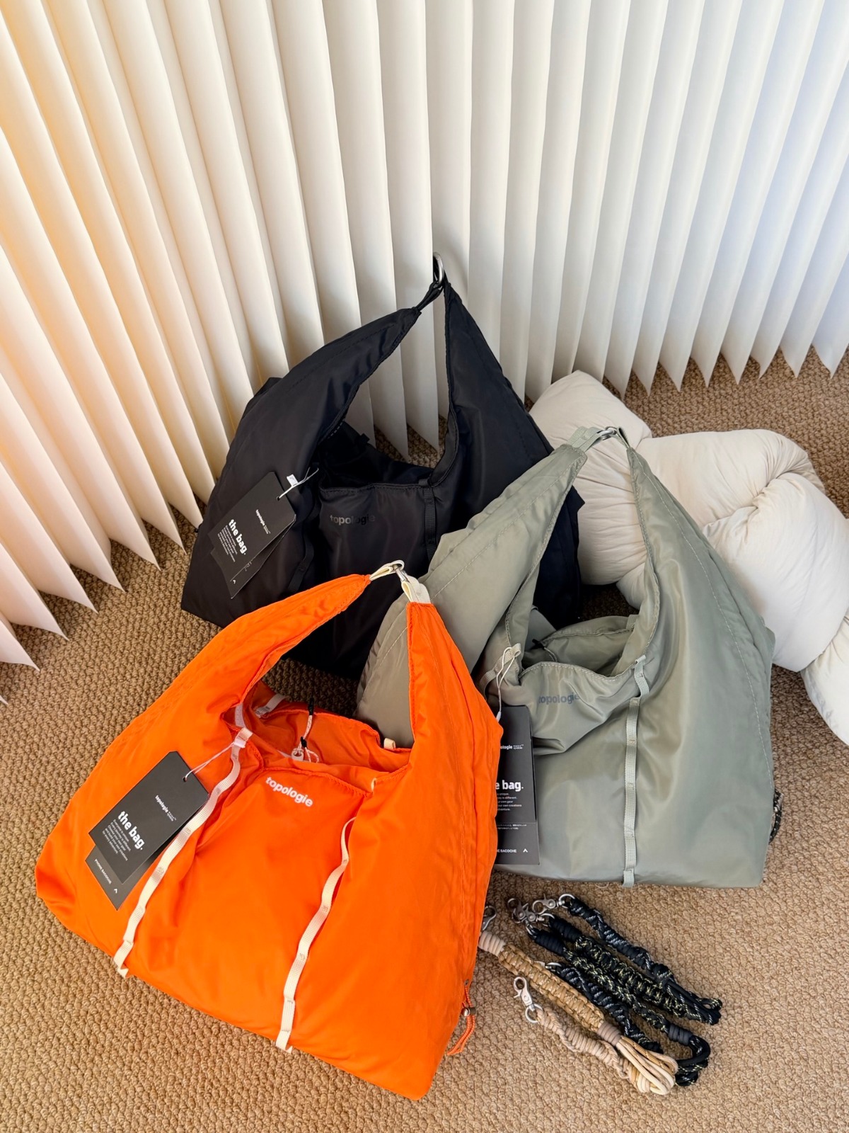 限時包郵。TOP~4款功能袋 耐磨尼龍布料+復古編織繩肩帶