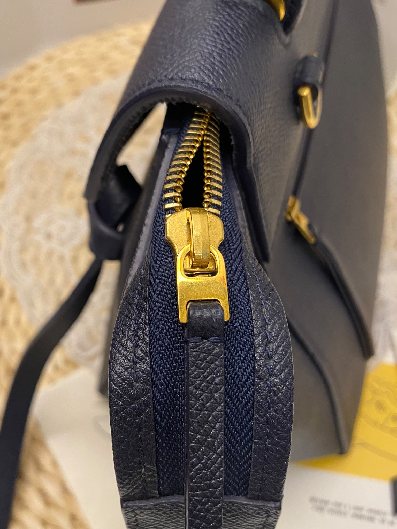 Celine Grained Calfskin Belt Bag