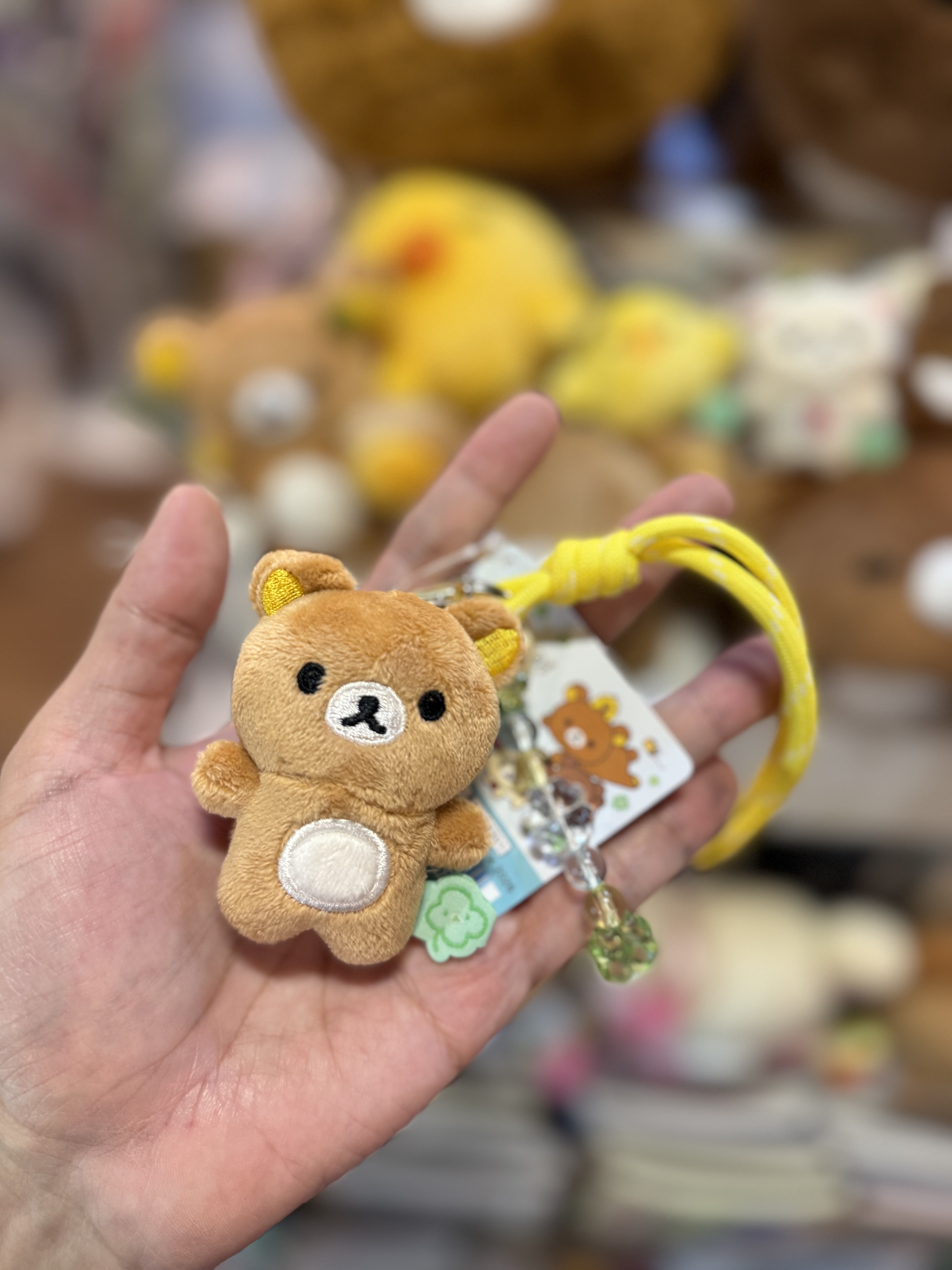 《現貨》全新小熊10週年紀念四葉草系列掛飾匙扣