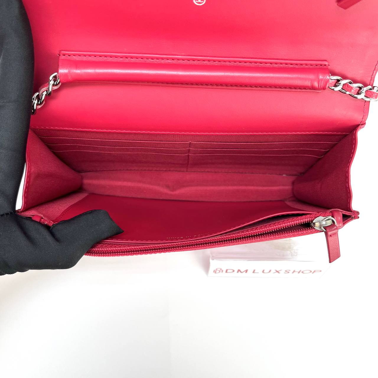 Chanel Pink Caviar Timeless WOC (Serial 18, Y: 2014)