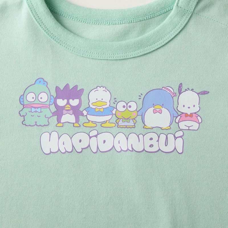 🇯🇵預訂 日本直送🇯🇵Sanrio兩色人物印花拼布格紋長袖上衣