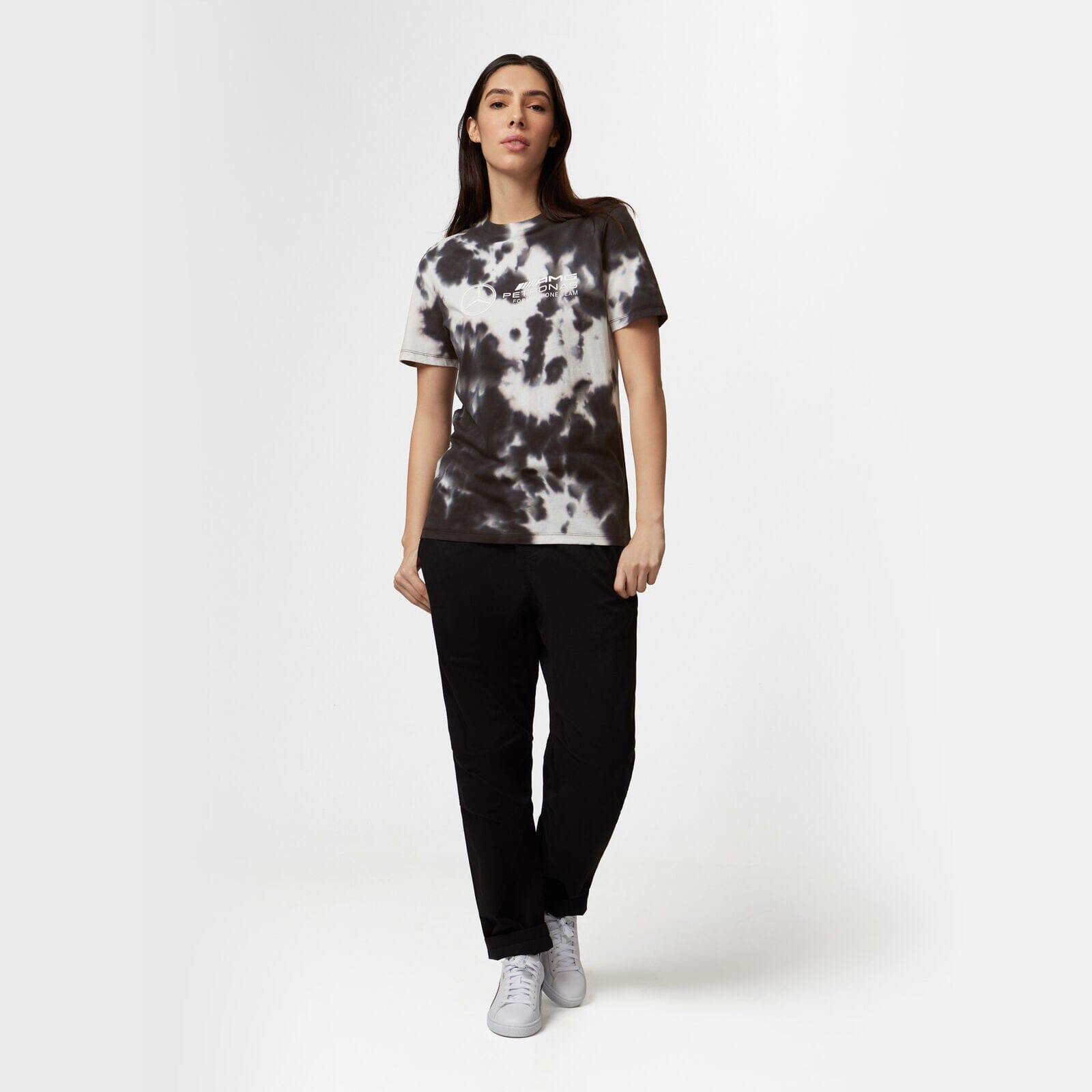 F1 Mercedes Benz 平治車隊 Women's Tie-Dye T-Shirt