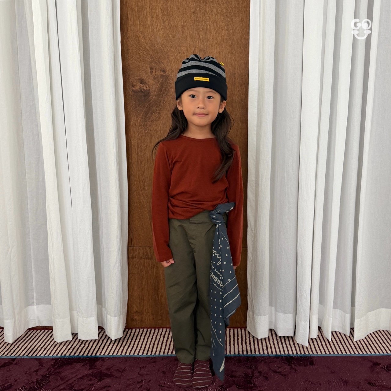 GOU | Snap-button Pants (with mom)
