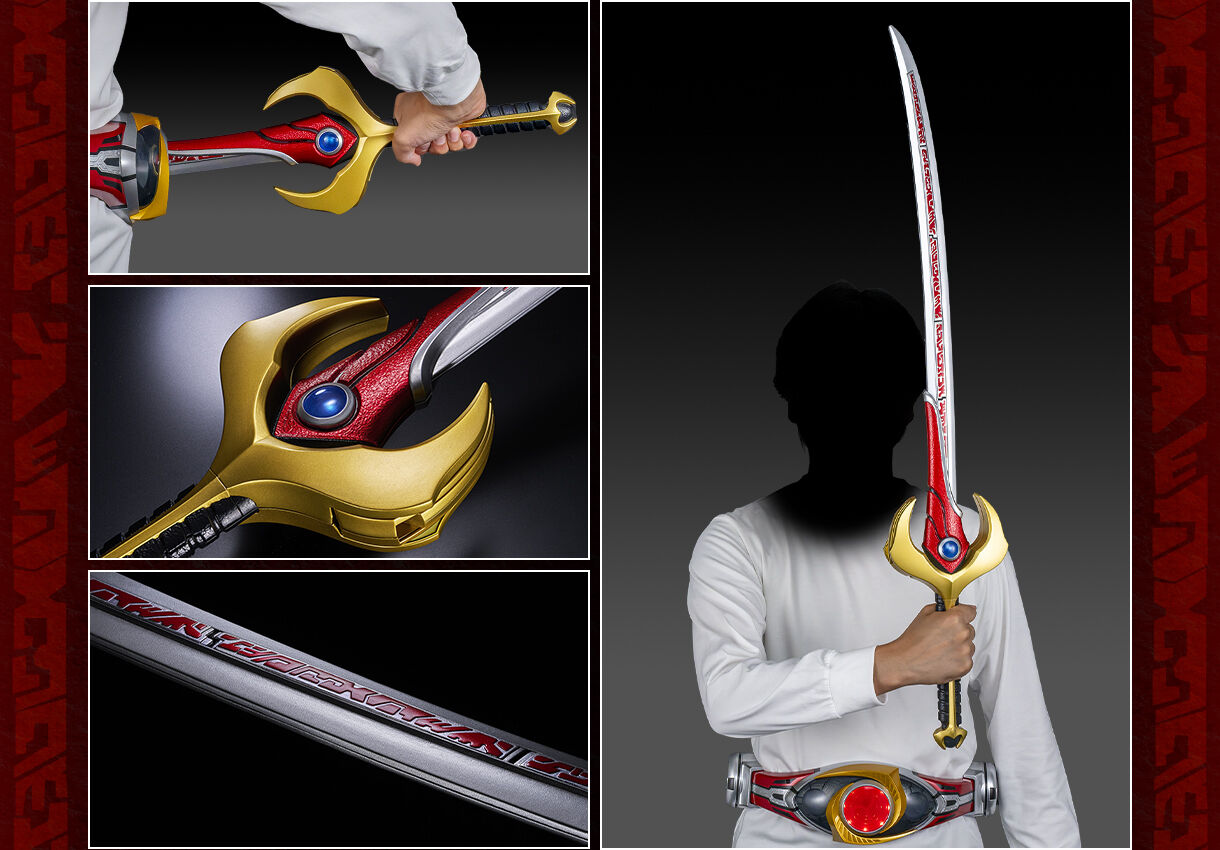 (預訂訂金 $900) (總價 $1850) (魂限) Bandai Complete Scale Gigantic Kamen Rider Agito Flame Saber 幪面超人 亞極陀 CSG 火焰軍刀 (行版)