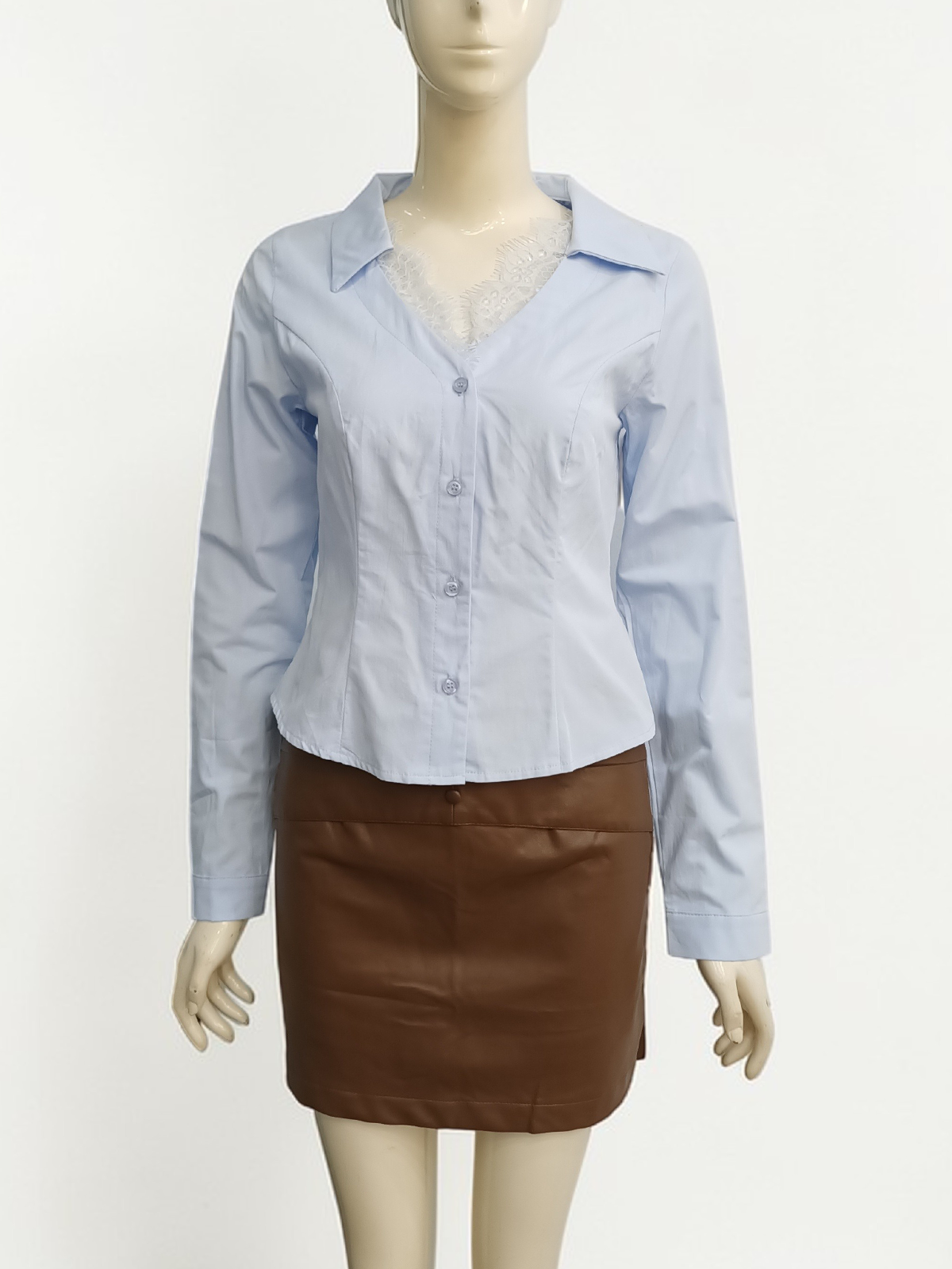Eloria Long Sleeve Shirt Top M162