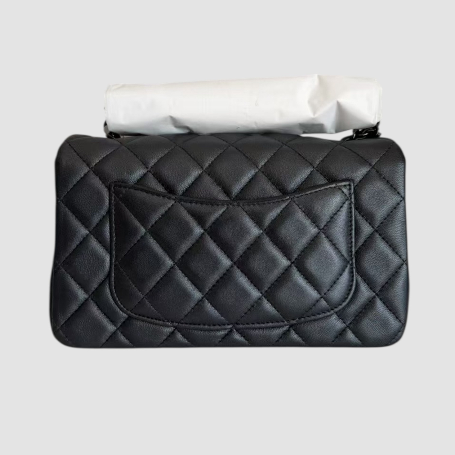 Chanel Lambskin 20cm So Black