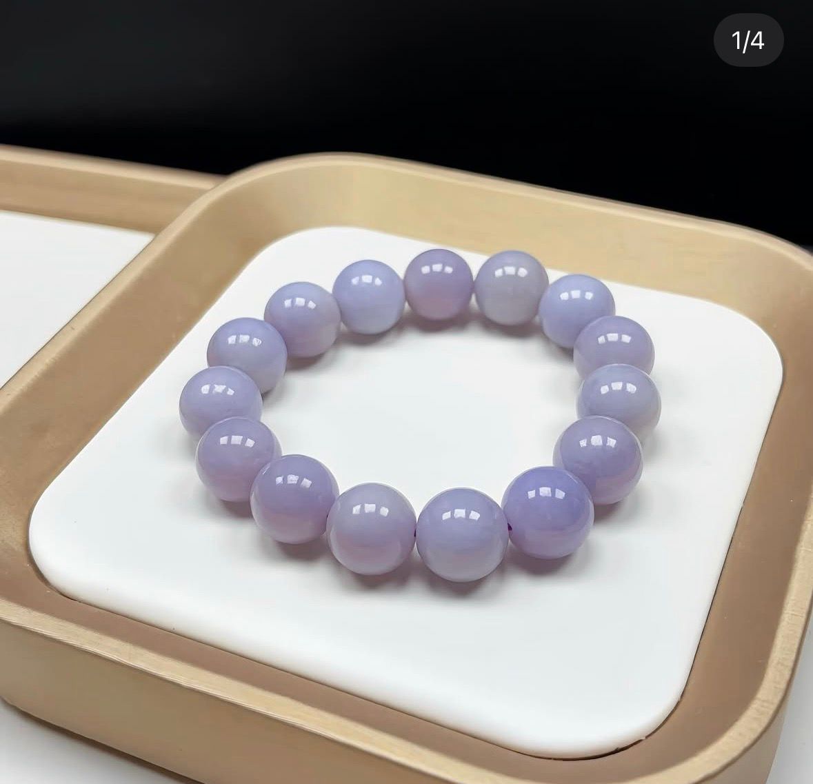 13mm 紅紫翡翠手串 (附送香港鑑定證書）