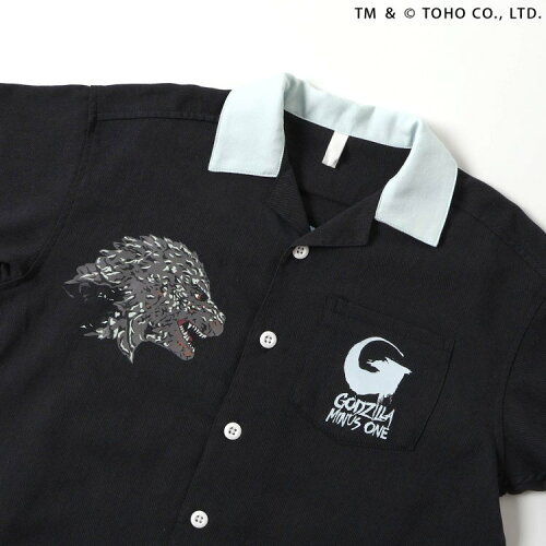 🆕【⭐訂購⭐】🇯🇵日本直送🌀❣#親子裝❣#Gorzilla 刺繡襯衫［2款選］🌀[ELFA-0187][260724]