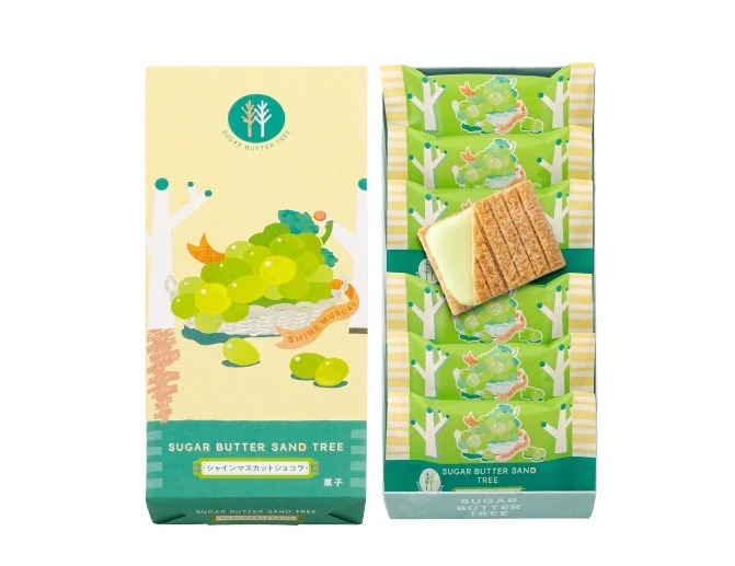 季節限定💚日本直送-🇯🇵 -【Sugar Butter Sand Tree】香印|巨峰 提子味 