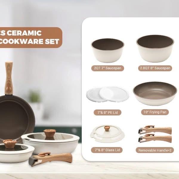 百年中華老字號張小泉 星石系列廚具套13件套黑柄