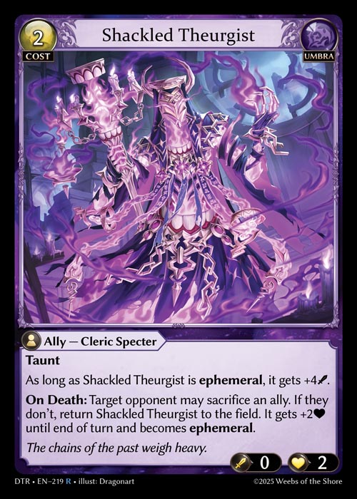 Shackled Theurgist / DTR-219 (R)