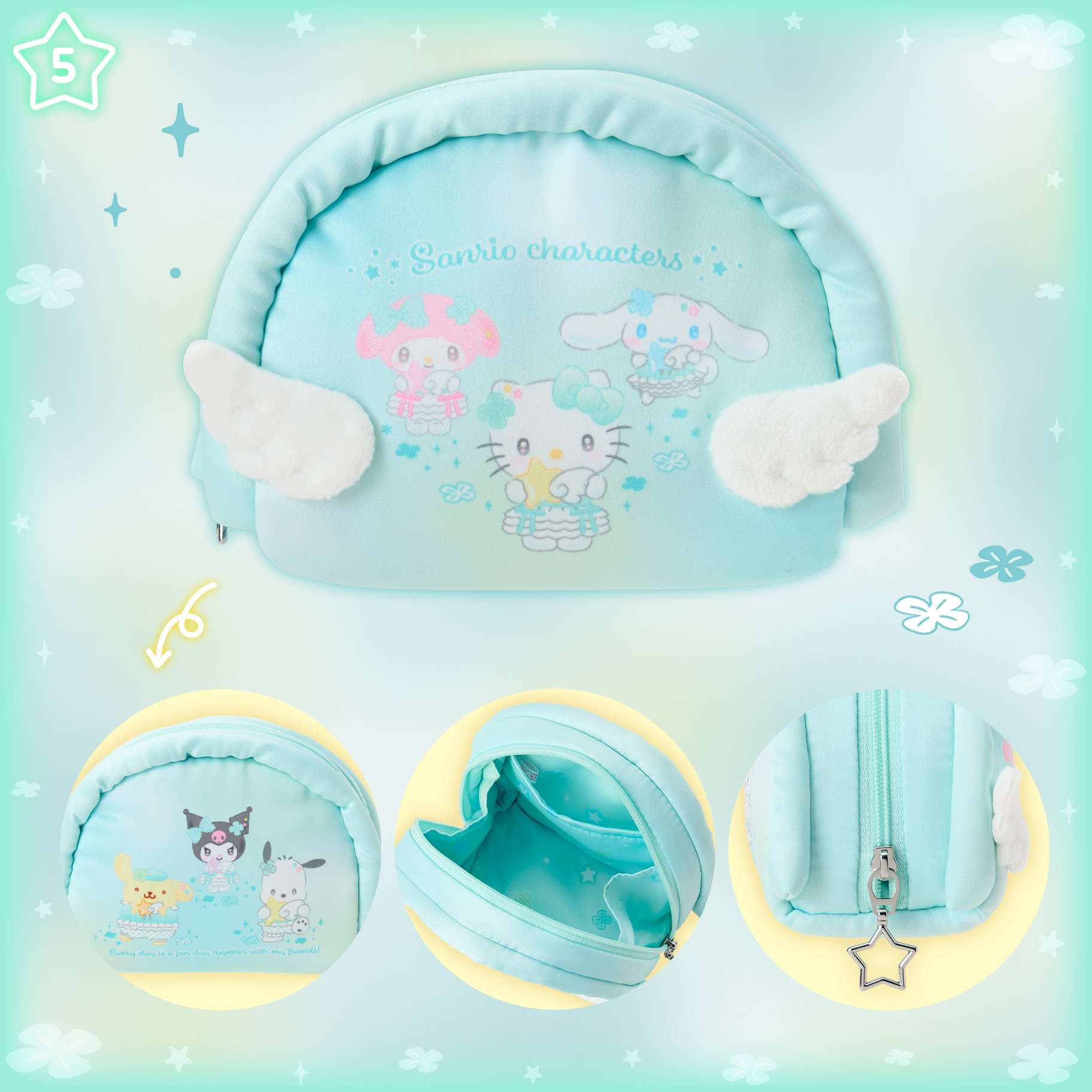 日本預訂📍日本Sanrio House閃耀願望系列 - 公仔/吊飾/髮夾盲盒/化妝袋/Tote Bsg 17/6日本開售
