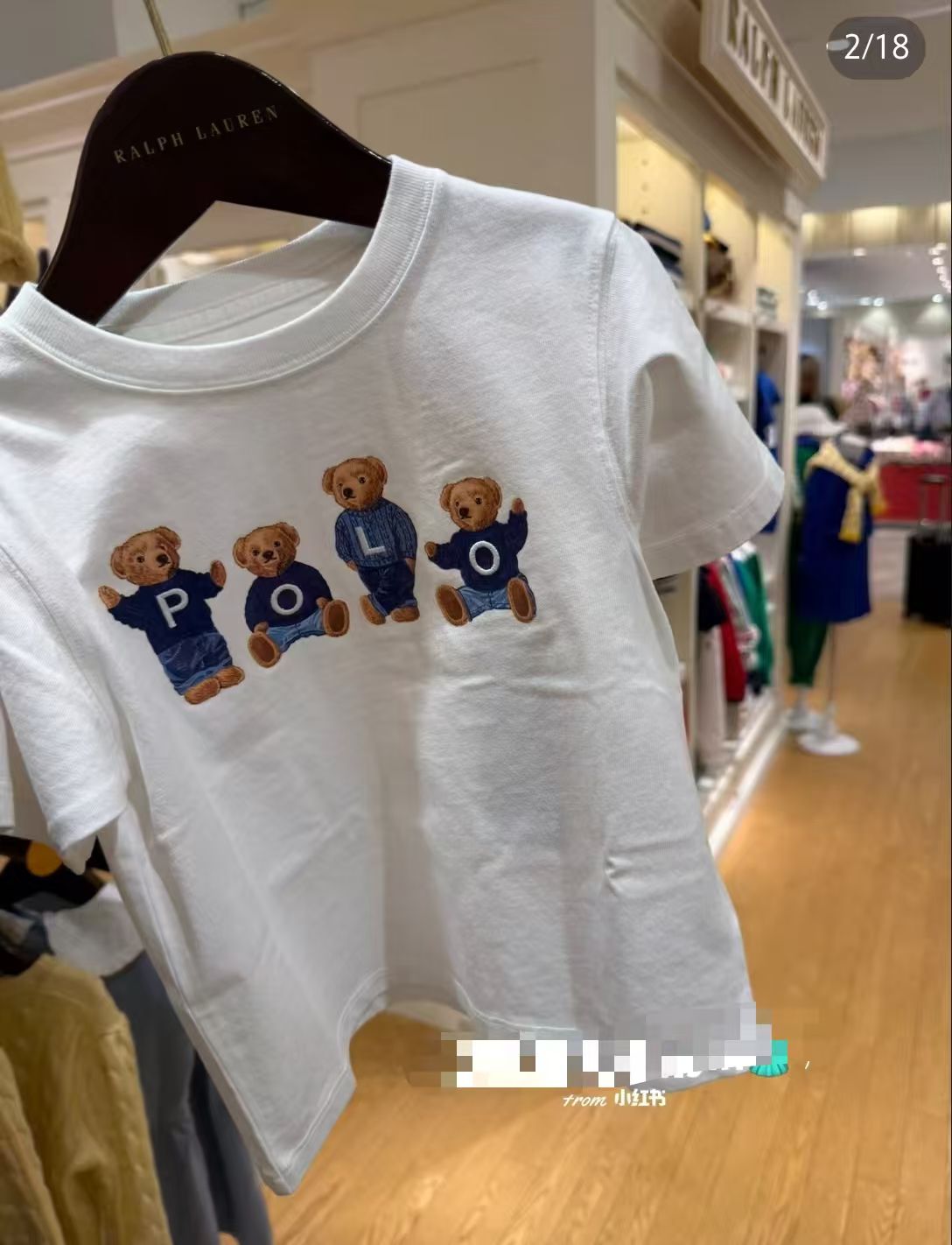 親子T/2件起各減$ 10。廠單RL Polo夏季經典短袖