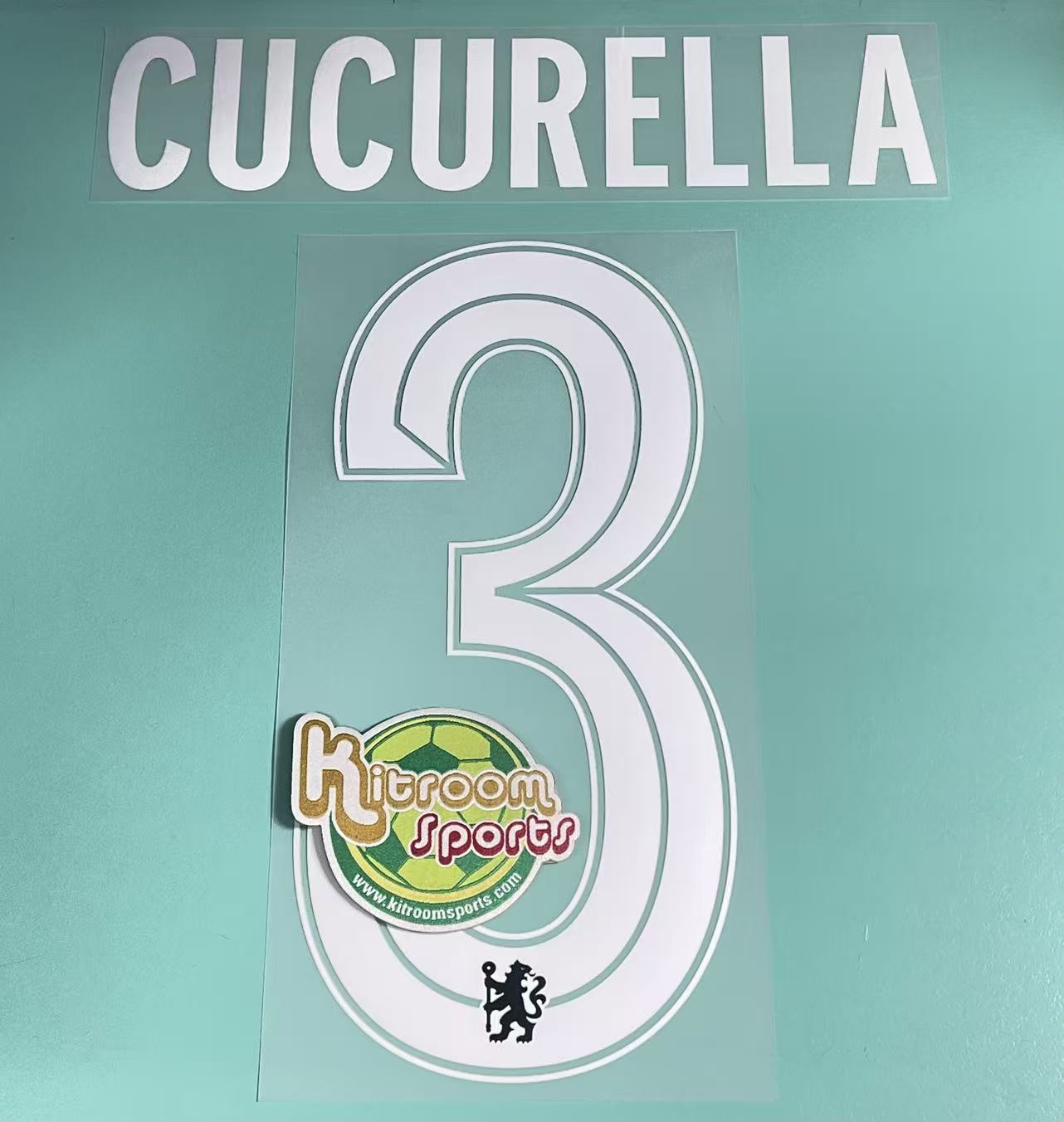 2023-24 Chelsea Home UCL Nameset #3 CUCURELLA