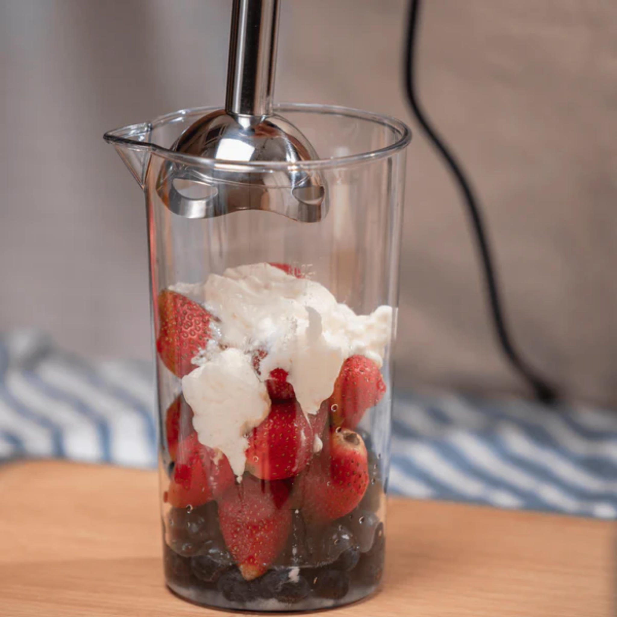 Russell Taylors Hand Blender & Food Processor (HB-6)