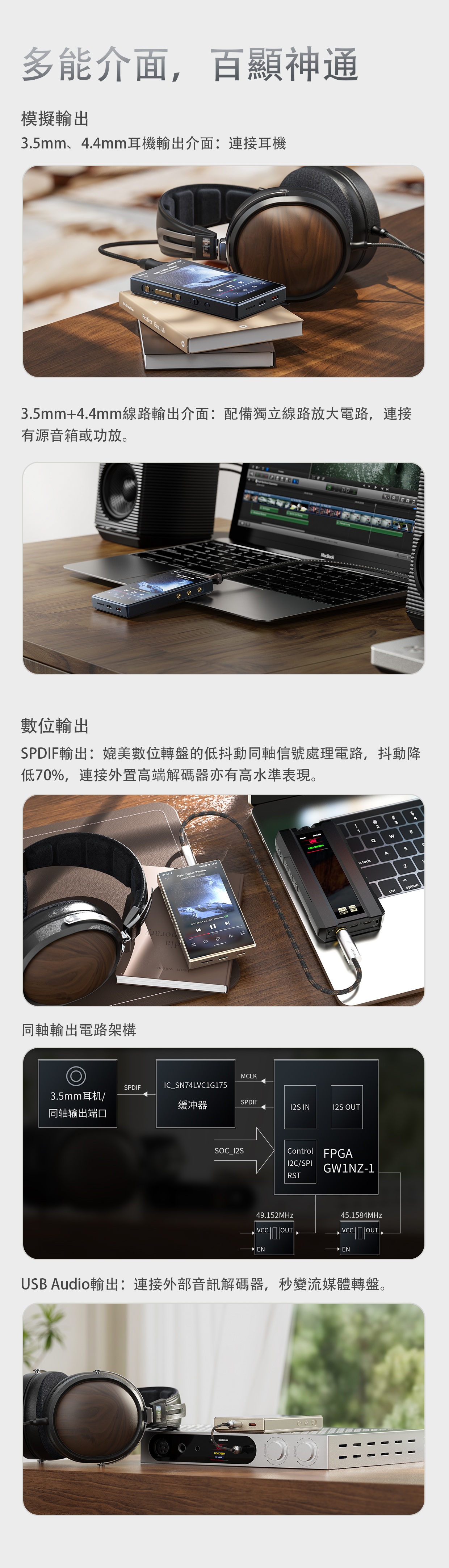 新增黑色 ~ 「芯」基準，新典範 ~ FiiO M21