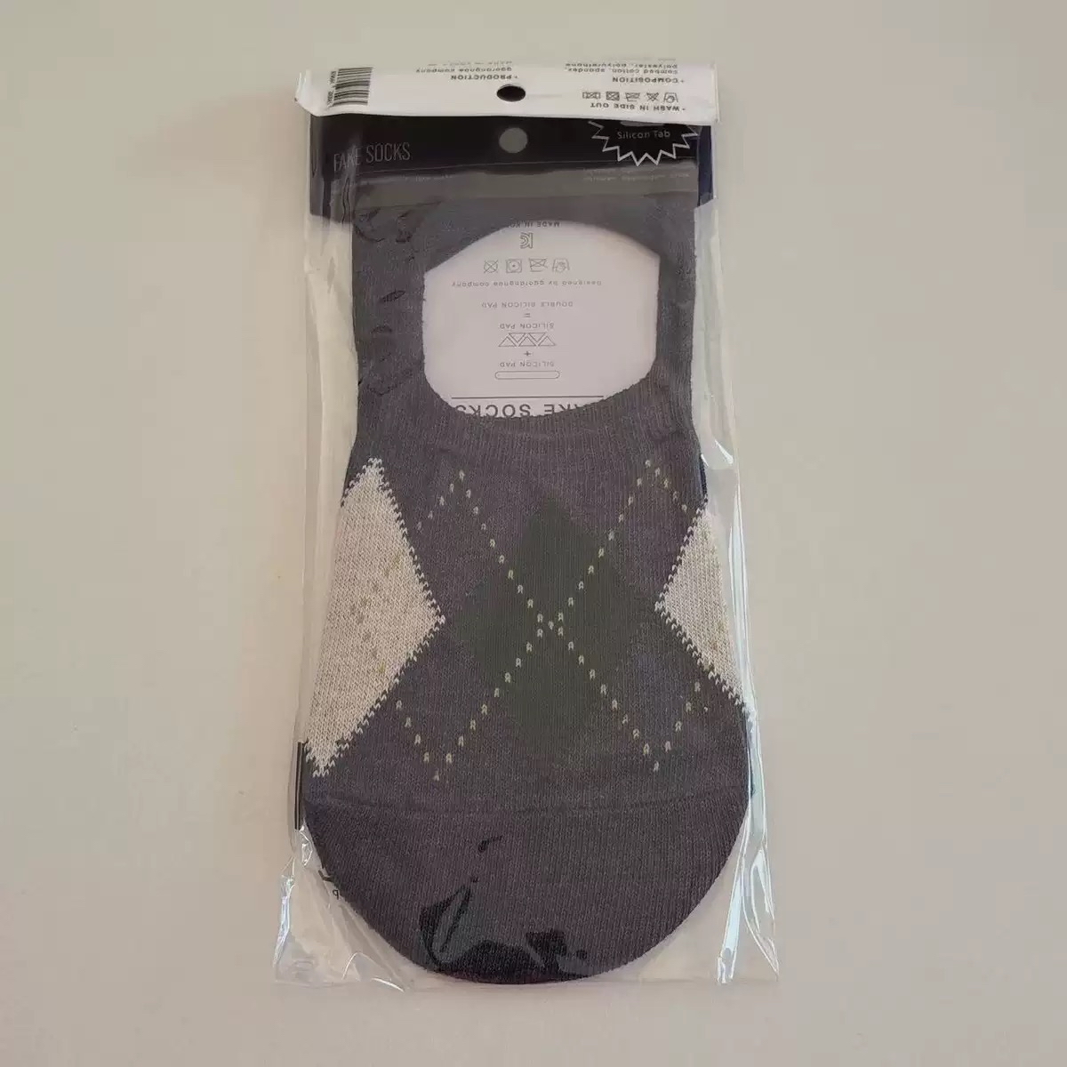 Patten man sock