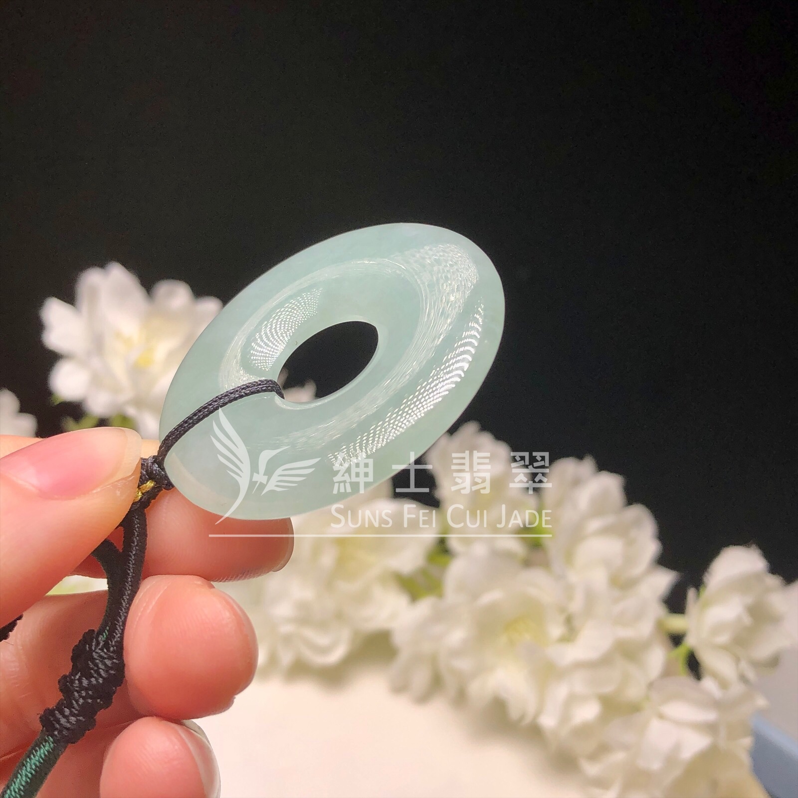 晴水平安環連頸繩 #B08721