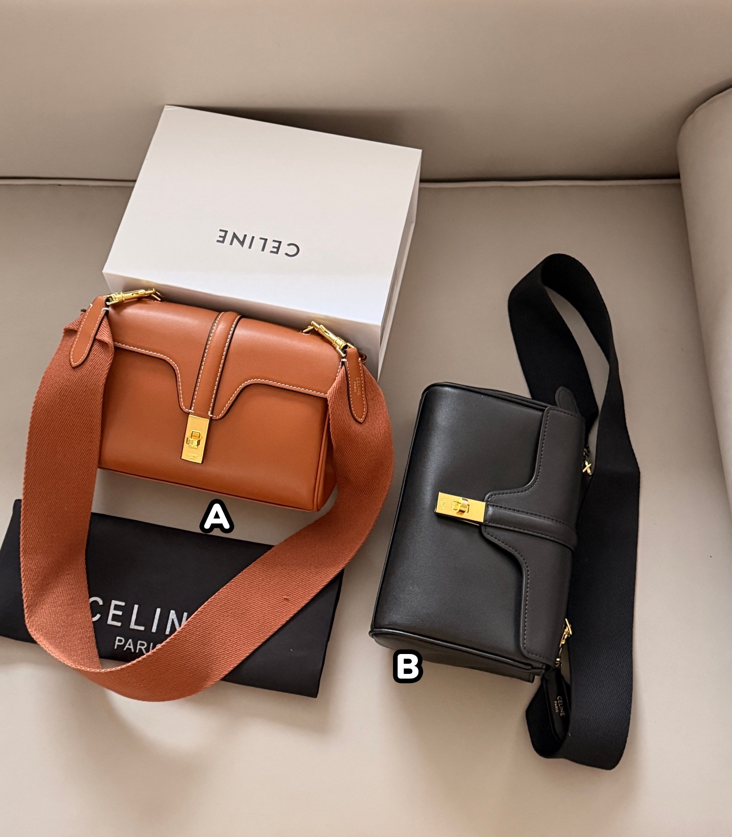 CELINE Teen Soft 皮革手袋