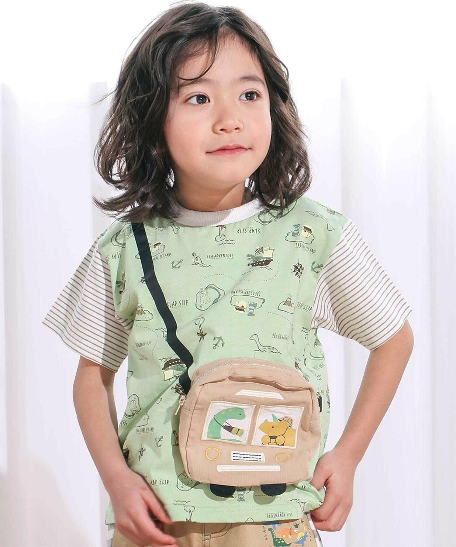 🆕【⭐訂購⭐】  日本直送🌀趣味恐龍立體小肩包 短袖Tee［2款選］🌀[ELDA-0030][260423]