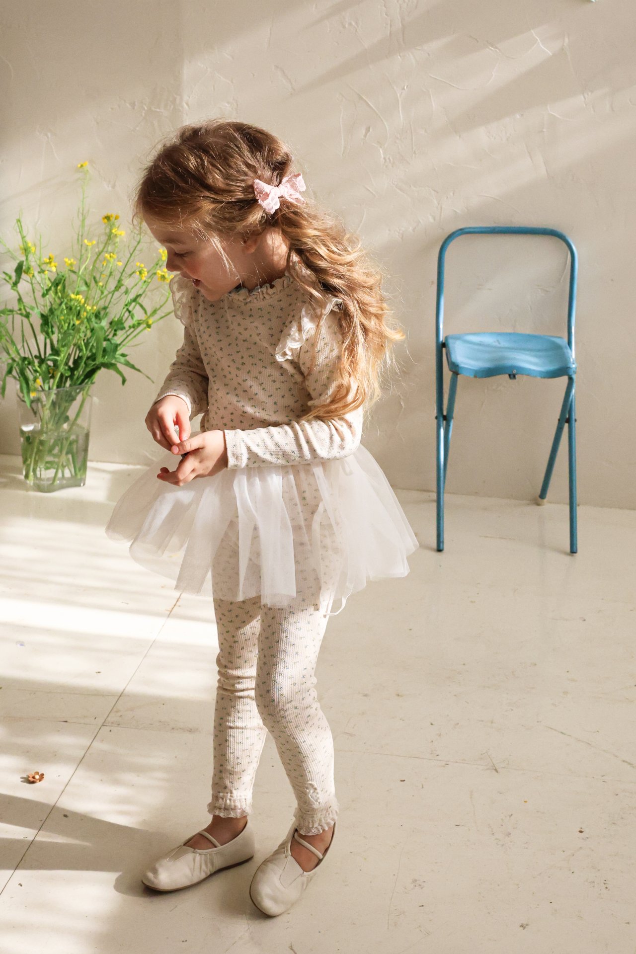 小碎花 Ruffle Top / 小碎花 Legging