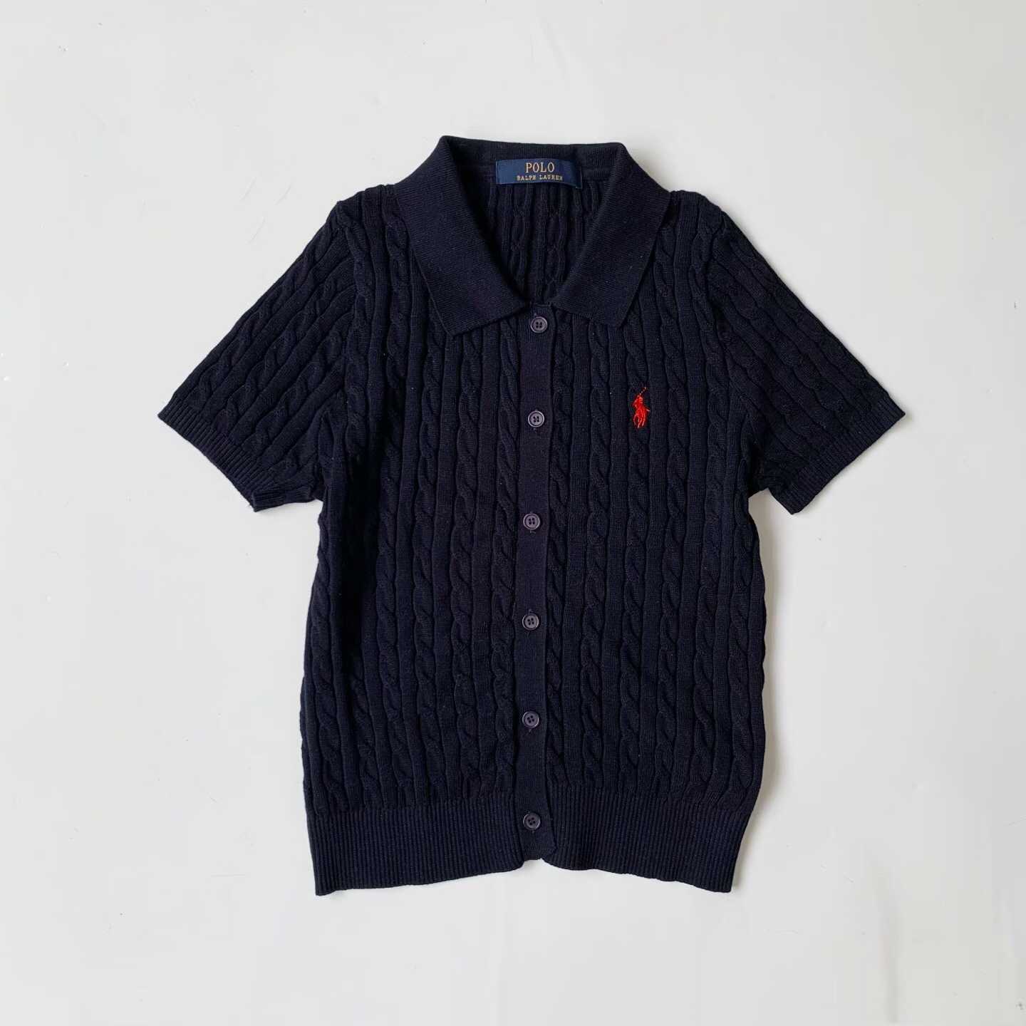 預訂 RL Polo 麻花針織鈕扣衫 [貨號26A1496]