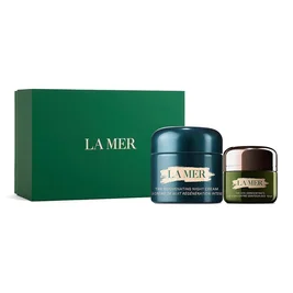 La Mer 海藍之謎 巔峰晚間組合 | 緊致煥顏精華晚霜 60ml + 濃縮修復眼霜 15ml | 逆齡抗皺、提拉輪廓、淡化黑眼圈