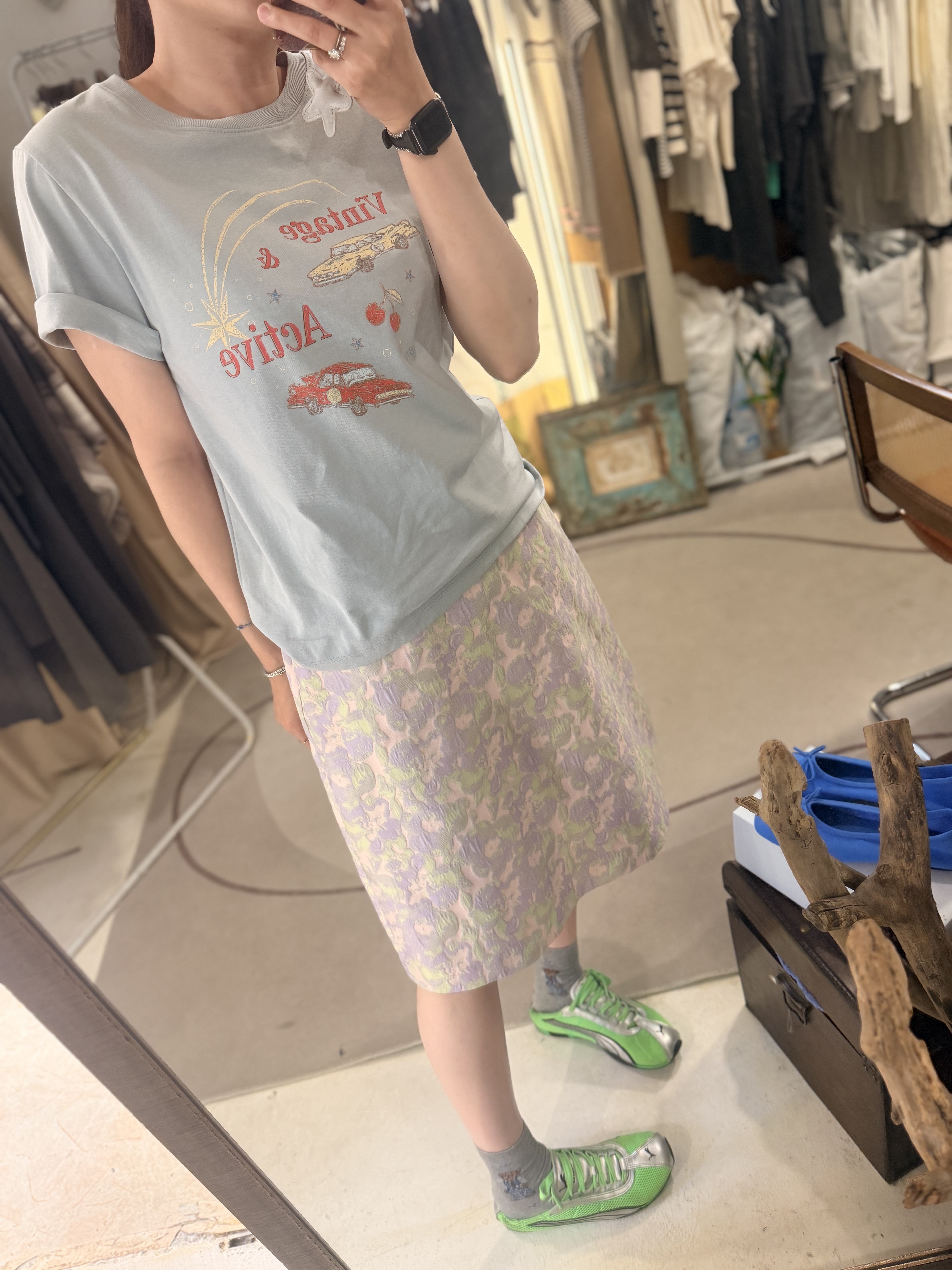Vintage printed tee