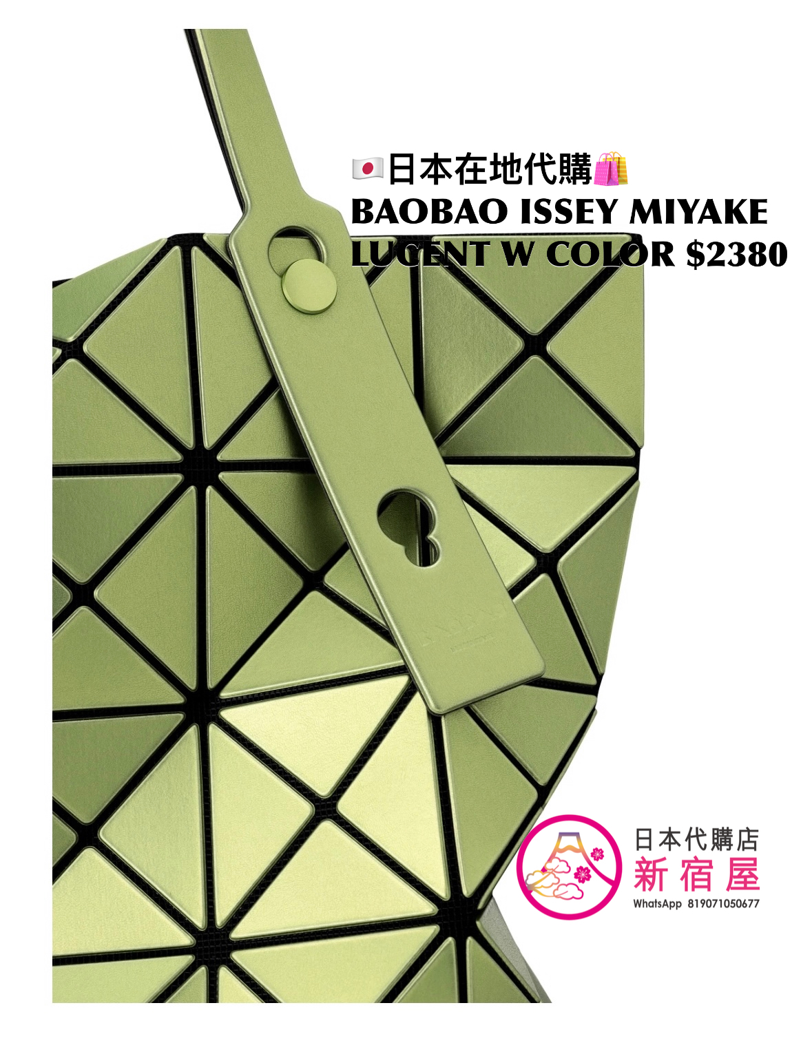 BAOBAO ISSEY MIYAKE LUCENT W COLOR